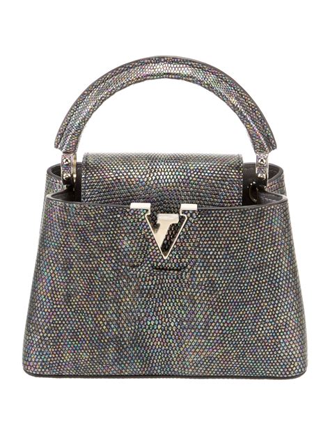 louis vuitton lizard|Capucines Nano Capucines .